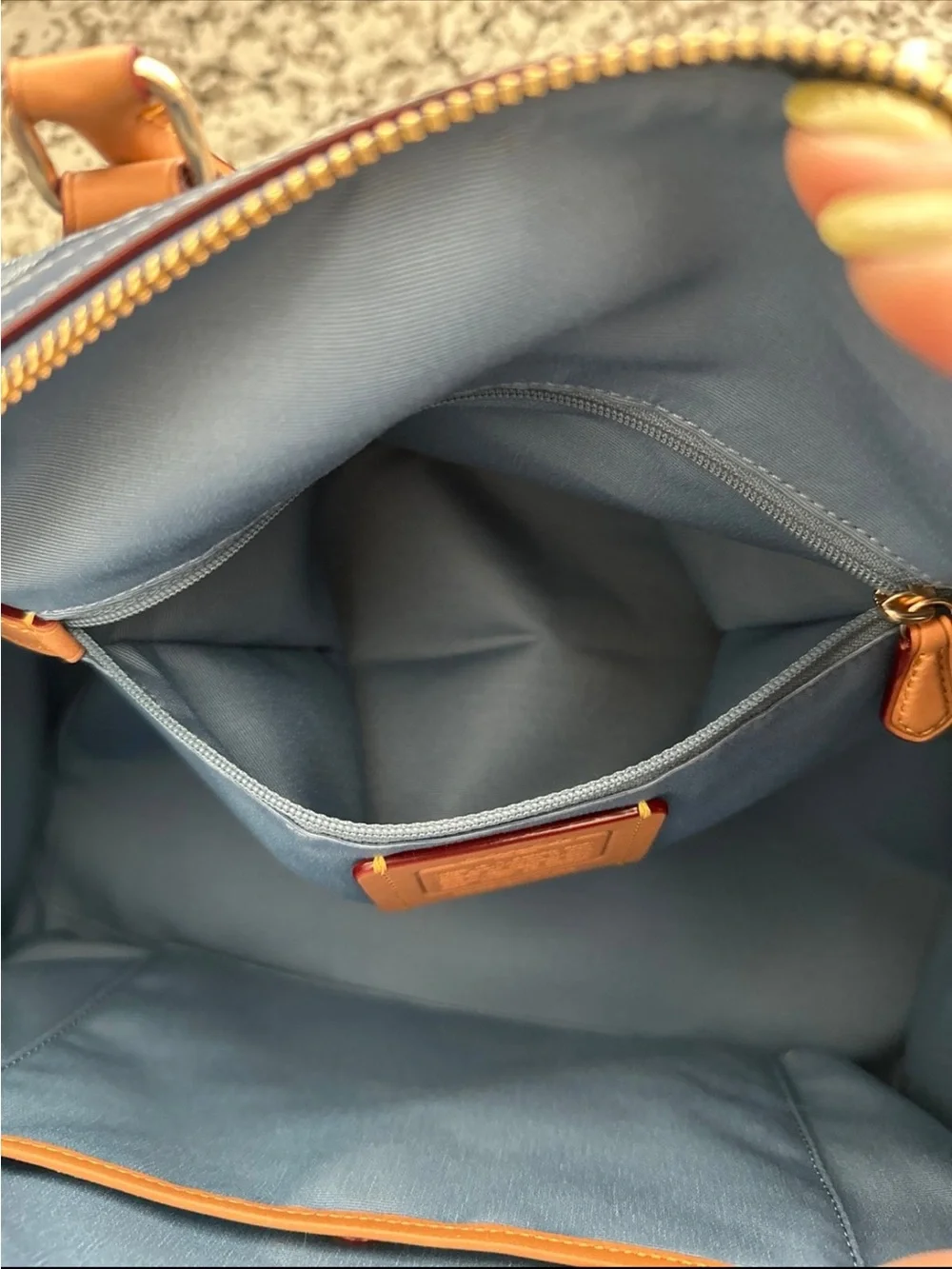 COACH | 2025 Signature Denim Large Rowan - Picture 12 of 12